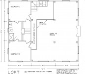 Suggested floor plan 1, loft